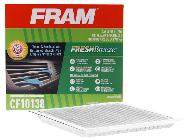 FRAM Cabin Air Filter P/N:CF10138 Fits: Lexus Is300 05-01, Lexus Rx300 03-99, Toyota Highlander 07-01 - Image 5