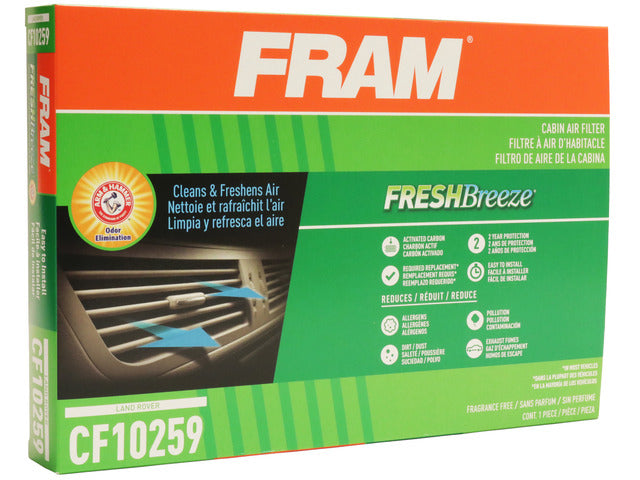 FRAM Cabin Air Filter P/N:CF10259 Fits: Land Rover Lr3 09-05, Land Rover Lr4 16-10, Land Rover Range Rover Sport 13-06 - Image 3