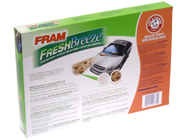 FRAM Cabin Air Filter P/N:CF10368 Fits: Audi A4 09-02, Audi A4 Quattro 09-02, Audi A6 04-99, Audi A6 Quattro 04-01, Audi Allroad Quattro 05-01, Audi Rs4 08-07, Audi Rs6 04-03, Audi S4 09-04, Audi S6 03-02 - Image 1