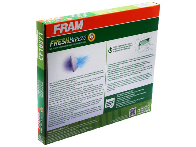 FRAM Cabin Air Filter P/N:CF10371 Fits: Cadillac Cts 15-03, Cadillac Srx 09-04, Cadillac Sts 11-05 - Image 1