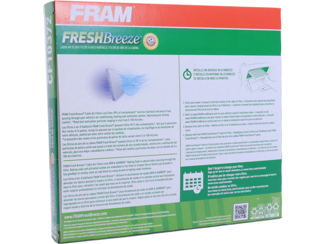 FRAM Cabin Air Filter P/N:CF10372 Fits: Mazda 6 08-03 - Image 1