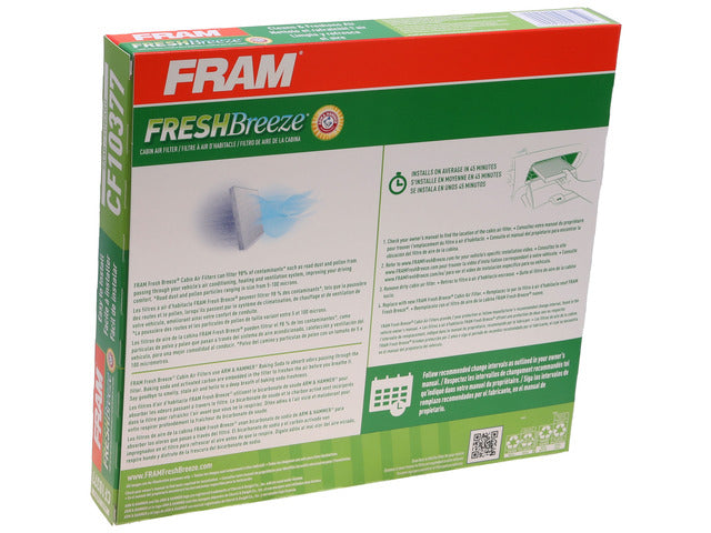 FRAM Cabin Air Filter P/N:CF10377 Fits: Saab 9-2x 06-05, Subaru Impreza 07-02 - Image 1