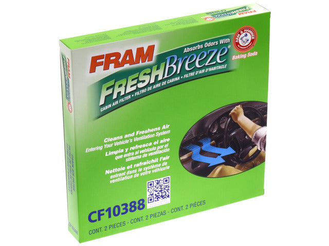 FRAM Cabin Air Filter P/N:CF10388 Fits: Infiniti Qx56 10-04, Nissan Armada 15-05, Nissan Nv2500 14-12, Nissan Nv3500 14-12, Nissan Titan 15-04 - Image 3