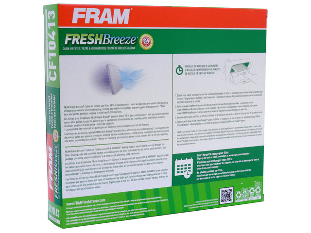 FRAM Cabin Air Filter P/N:CF10413 Fits: Ram Promaster City 22-15 - Image 1