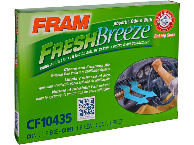FRAM Cabin Air Filter P/N:CF10435 Fits: Land Rover Discovery Sport, Land Rover Lr2, Land Rover Range Rover Evoque, Volvo S60, Volvo S60 Cross Country, Volvo S80, Volvo V60, Volvo V60 Cross Country, Volvo V70, Volvo Xc60, Volvo Xc70 - Image 2