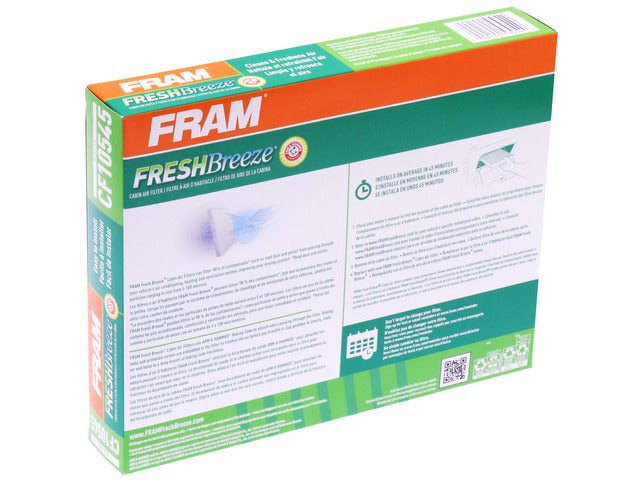 FRAM Cabin Air Filter P/N:CF10545 Fits: Nissan Versa 12-07 - Image 1