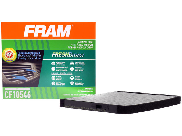 FRAM Cabin Air Filter P/N:CF10546 Fits: Chevrolet Aveo 11-04, Chevrolet Aveo5 11-06, Pontiac G3 10-09, Pontiac G3 Wave 2009, Pontiac Wave 08-05, Pontiac Wave5 07-05, Suzuki Swift 09-07, Suzuki Swift+ 09-04 - Image 5