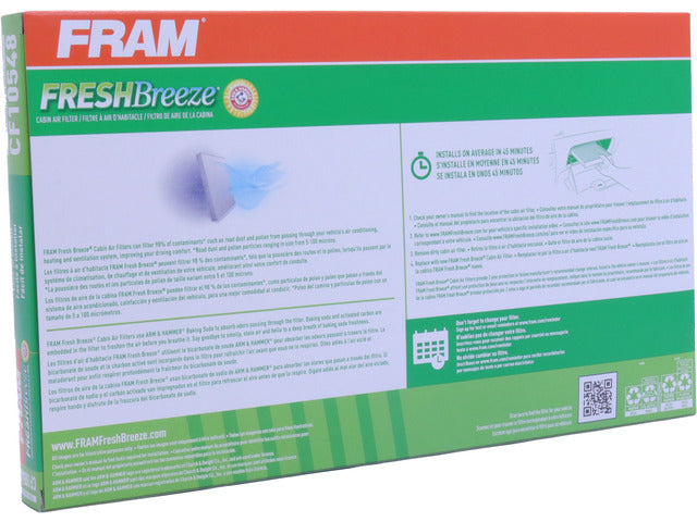 FRAM Cabin Air Filter P/N:CF10548 Fits: Ford Escape 12-07, Mazda Tribute 11-08, Mercury Mariner 11-07 - Image 1