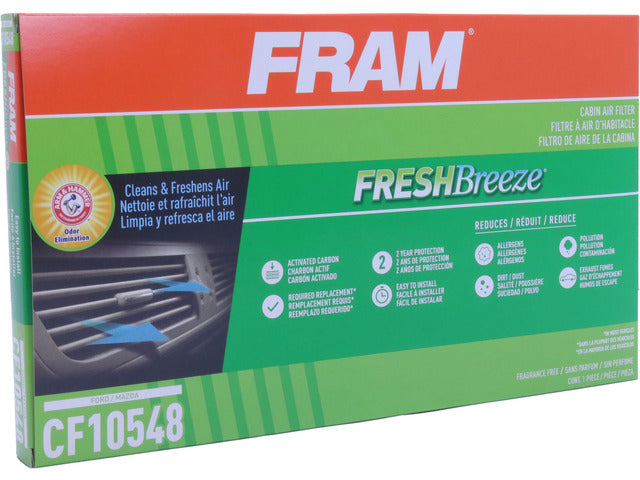 FRAM Cabin Air Filter P/N:CF10548 Fits: Ford Escape 12-07, Mazda Tribute 11-08, Mercury Mariner 11-07 - Image 3