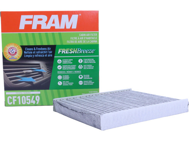 FRAM Cabin Air Filter P/N:CF10549 Fits: Honda Fit 08-07, Scion Fr-s 16-13, Subaru Brz 20-13, Subaru Brz 25-22, Toyota 86 20-17, Toyota Gr86 25-22 - Image 5