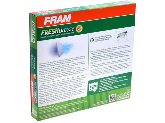 FRAM Cabin Air Filter P/N:CF10557 Fits: Chevrolet Optra 07-04, Suzuki Forenza 08-04, Suzuki Reno 08-05 - Image 1