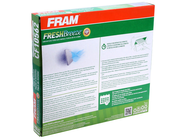 FRAM Cabin Air Filter P/N:CF10562 Fits: Lexus Gs300 05-01, Lexus Gs430 05-01, Lexus Ls430 06-01, Lexus Sc430 10-02 - Image 1