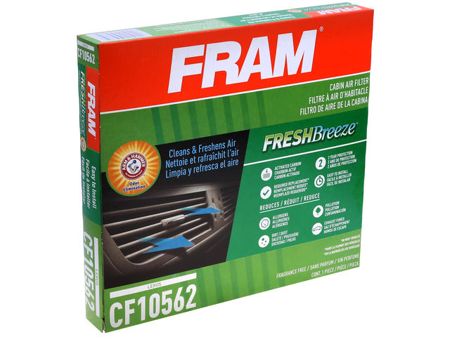 FRAM Cabin Air Filter P/N:CF10562 Fits: Lexus Gs300 05-01, Lexus Gs430 05-01, Lexus Ls430 06-01, Lexus Sc430 10-02 - Image 3