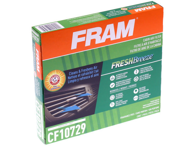 FRAM Cabin Air Filter P/N:CF10729 Fits: Chrysler 200, Chrysler Cirrus, Chrysler Sebring, Dodge Avenger, Dodge Caliber, Dodge Journey, Jeep Compass, Jeep Patriot, Ram 1500, Ram 2500, Ram 3500, Ram 4500, Ram 5500 - Image 3