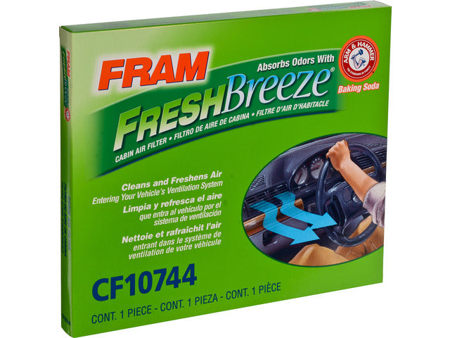 FRAM Cabin Air Filter P/N:CF10744 Fits: Mitsubishi Eclipse 05-00, Mitsubishi Galant 03-99 - Image 1