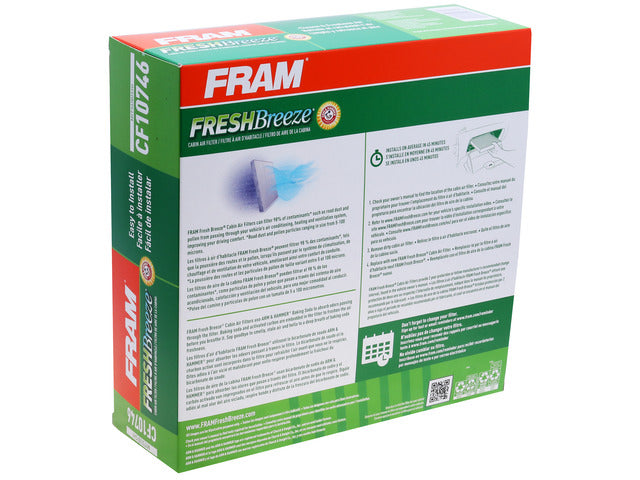 FRAM Cabin Air Filter P/N:CF10746 Fits: Mitsubishi Lancer 07-02, Mitsubishi Outlander 06-03 - Image 1