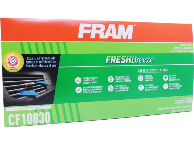 FRAM Cabin Air Filter P/N:CF10830 Fits: BMW X5 06-00, Land Rover Range Rover 13-03 - Image 3