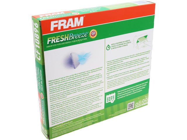 FRAM Cabin Air Filter P/N:CF10896 Fits: Hyundai Azera 11-08, Hyundai Santa Fe 12-11, Hyundai Sonata 10-07, Kia Magentis 2010, Kia Optima 10-06 - Image 1