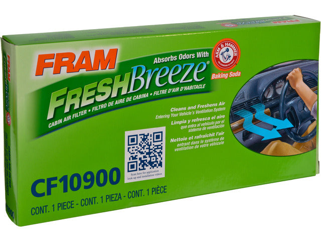 FRAM Cabin Air Filter P/N:CF10900 Fits: Chrysler Pt Cruiser 10-01 - Image 1