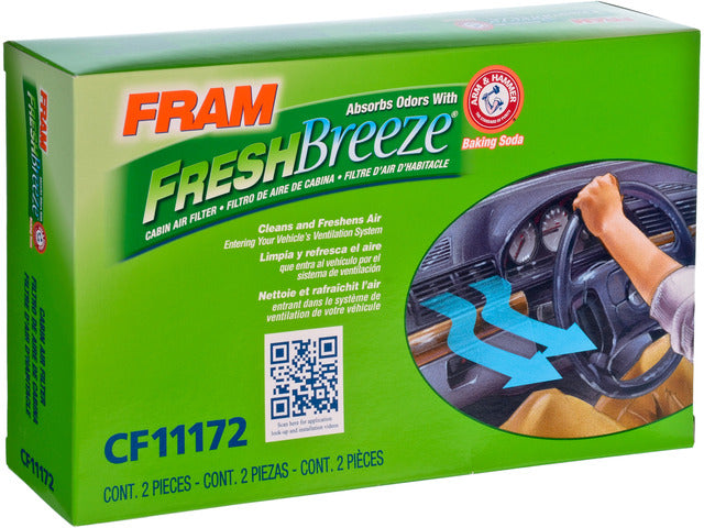 FRAM Cabin Air Filter P/N:CF11172 Fits: Nissan Quest 09-04 - Image 2
