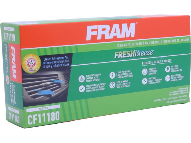 FRAM Cabin Air Filter P/N:CF11180 Fits: Nissan Frontier 04-98, Nissan Xterra 04-00 - Image 3