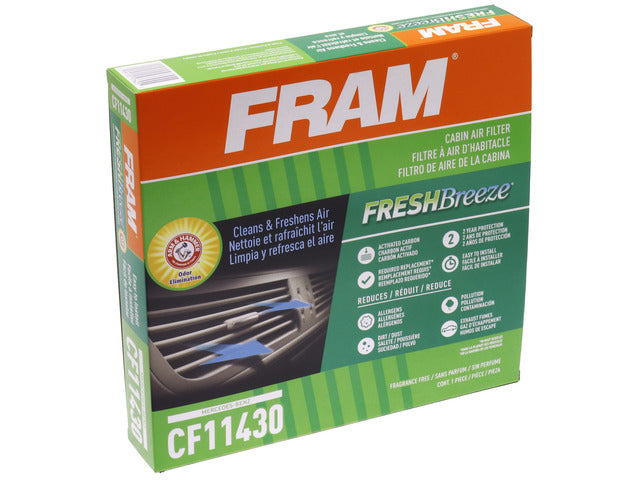 FRAM Cabin Air Filter P/N:CF11430 Fits: Mercedes-benz B Electric Drive 15-14, Mercedes-benz B250 19-13, Mercedes-benz B250e 17-16, Mercedes-benz Cla250 19-14, Mercedes-benz Cla45 Amg 19-14, Mercedes-benz Gla250 20-15, Mercedes-benz Gla45 Amg 19-15 - Image 3