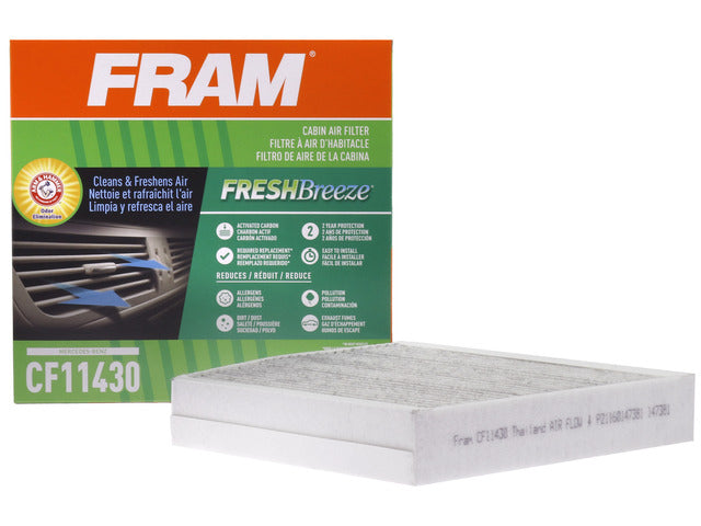 FRAM Cabin Air Filter P/N:CF11430 Fits: Mercedes-benz B Electric Drive 15-14, Mercedes-benz B250 19-13, Mercedes-benz B250e 17-16, Mercedes-benz Cla250 19-14, Mercedes-benz Cla45 Amg 19-14, Mercedes-benz Gla250 20-15, Mercedes-benz Gla45 Amg 19-15 - Image 5