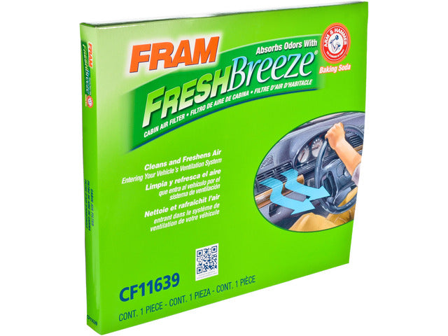 FRAM Cabin Air Filter P/N:CF11639 Fits: Chevrolet Caprice 17-11, Chevrolet Ss 17-14, Pontiac G8 09-08 - Image 2