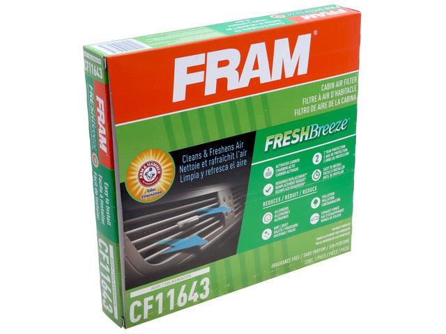 FRAM Cabin Air Filter P/N:CF11643 Fits: Audi A3, Audi A3 Quattro, Audi A3 Sportback E-tron, Audi Q3, Audi Rs3, Audi S3 - Image 3