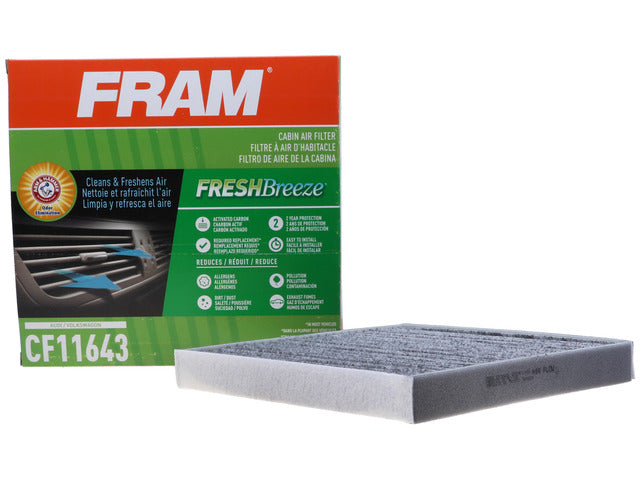 FRAM Cabin Air Filter P/N:CF11643 Fits: Audi A3, Audi A3 Quattro, Audi A3 Sportback E-tron, Audi Q3, Audi Rs3, Audi S3 - Image 5