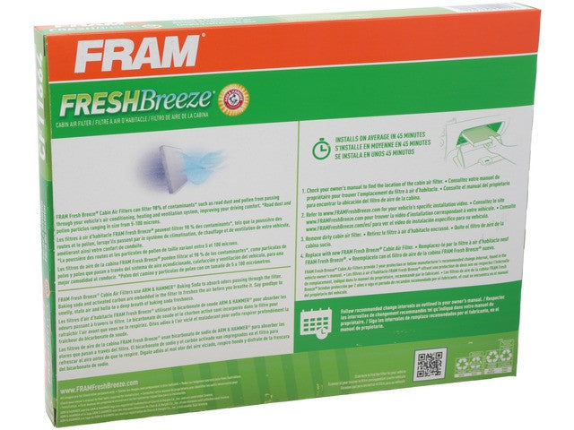FRAM Cabin Air Filter P/N:CF11664 Fits: Hyundai Santa Fe 11-09, Kia Sorento 15-11 - Image 1