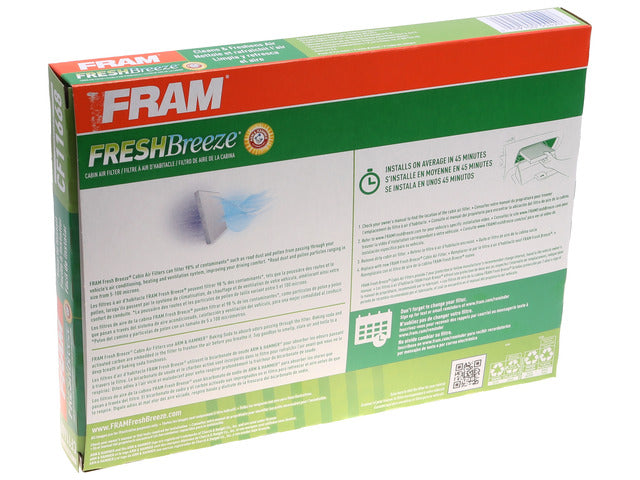 FRAM Cabin Air Filter P/N:CF11668 Fits: Chrysler 300 23-11, Dodge Challenger 23-11, Dodge Charger 23-11 - Image 1