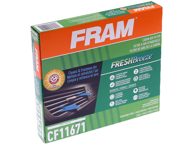 FRAM Cabin Air Filter P/N:CF11671 Fits: Jeep Grand Wagoneer, Jeep Grand Wagoneer L, Jeep Wagoneer, Jeep Wagoneer L, Mazda Cx-7, Ram 1500, Ram 1500 Classic, Ram 2500, Ram 3500, Ram 4500, Ram 5500 - Image 3