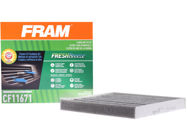 FRAM Cabin Air Filter P/N:CF11671 Fits: Jeep Grand Wagoneer, Jeep Grand Wagoneer L, Jeep Wagoneer, Jeep Wagoneer L, Mazda Cx-7, Ram 1500, Ram 1500 Classic, Ram 2500, Ram 3500, Ram 4500, Ram 5500 - Image 5