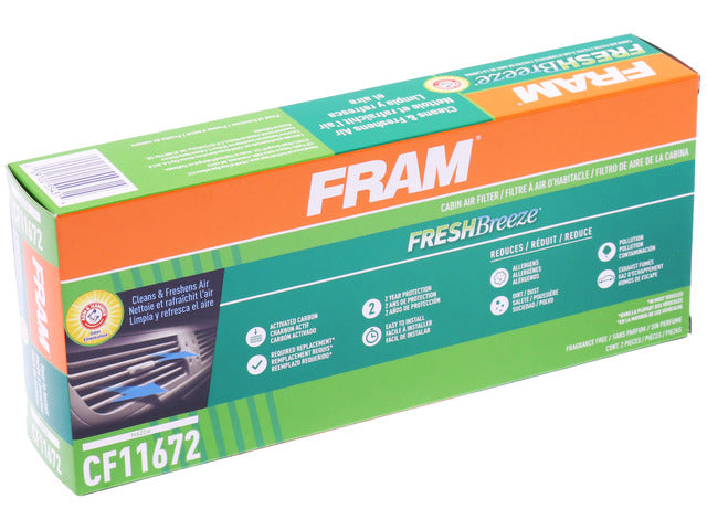 FRAM Cabin Air Filter P/N:CF11672 Fits: Mazda 3 13-10, Mazda 3 Sport 14-10 - Image 3