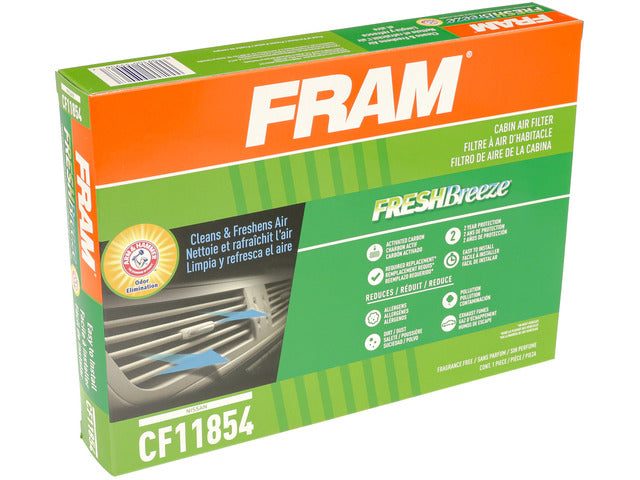 FRAM Cabin Air Filter P/N:CF11854 Fits: Nissan Qashqai 23-17, Nissan Rogue 20-14, Nissan Rogue Sport 22-17 - Image 3