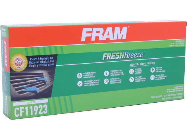 FRAM Cabin Air Filter P/N:CF11923 Fits: Lexus Lx470 07-98, Toyota Land Cruiser 07-06 - Image 3