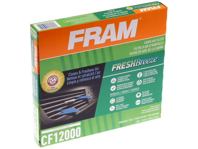 FRAM Cabin Air Filter P/N:CF12000 Fits: Chrysler 200 17-15, Jeep Cherokee 19-14 - Image 3