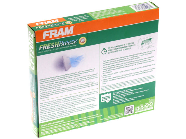 FRAM Cabin Air Filter P/N:CF12002 Fits: Kia Soul 19-14, Kia Soul Ev 19-15 - Image 1