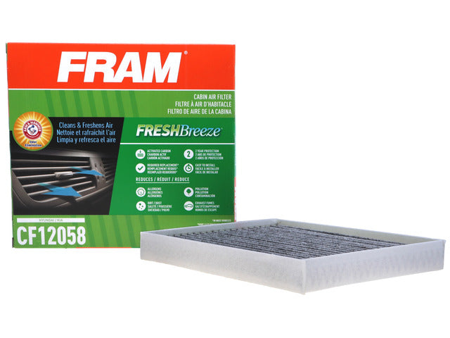 FRAM Cabin Air Filter P/N:CF12058 Fits: Hyundai Accent 22-18, Hyundai Elantra 20-17, Hyundai Elantra Gt 20-18, Kia Forte 24-19, Kia Forte5 24-20, Kia Rio 23-18 - Image 5