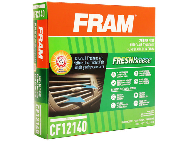 FRAM Cabin Air Filter P/N:CF12140 Fits: Mazda Cx-3 22-16, Scion Ia 2016, Toyota Yaris 20-19, Toyota Yaris Ia 18-17 - Image 3