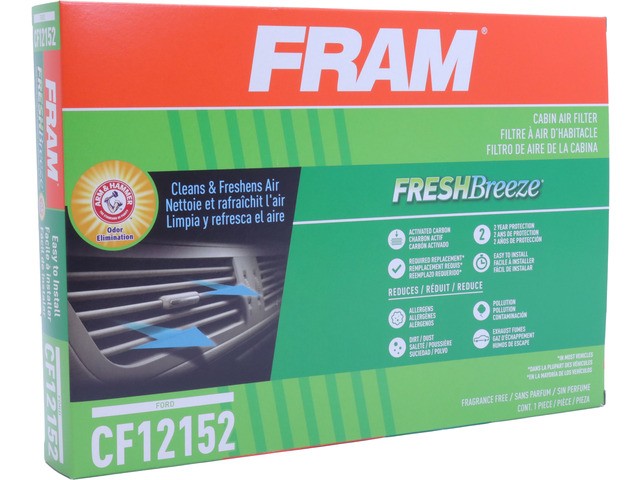 FRAM Cabin Air Filter P/N:CF12152 Fits: Ford Mustang 25-15 - Image 3