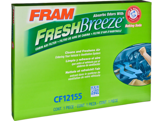 FRAM Cabin Air Filter P/N:CF12155 Fits: Volvo S60 25-19, Volvo S90 25-17, Volvo V60 25-19, Volvo V60 Cross Country 25-20, Volvo V90 21-18, Volvo V90 Cross Country 25-17, Volvo Xc60 25-18, Volvo Xc90 25-16 - Image 2