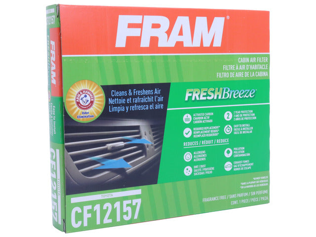 FRAM Cabin Air Filter P/N:CF12157 Fits: Lexus Es250, Lexus Es300h, Lexus Es350, Lexus Nx250, Lexus Nx350, Lexus Nx350h, Lexus Nx450h+, Lexus Rx350, Lexus Rx350h, Lexus Rx350l - Image 3