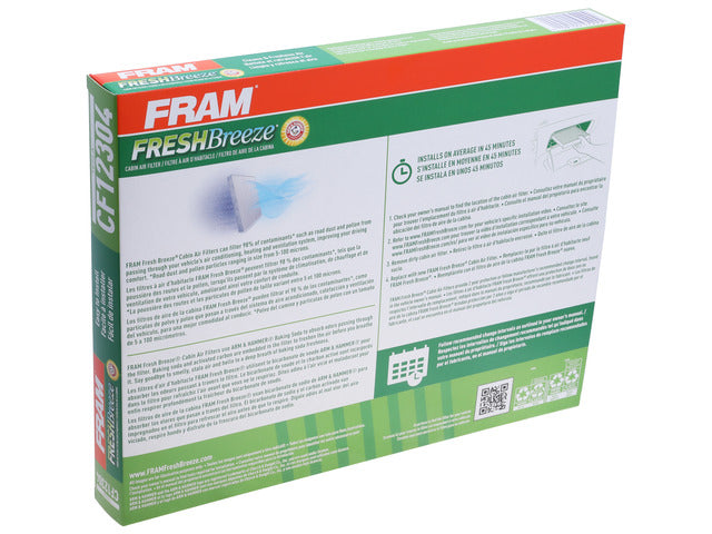 FRAM Cabin Air Filter P/N:CF12304 Fits: Tesla X 19-16 - Image 1
