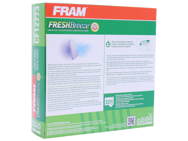 FRAM Cabin Air Filter P/N:CF12773 Fits: Mazda 3 25-19, Mazda 3 Sport 25-19, Mazda Cx-30 25-20, Mazda Cx-50 25-23 - Image 1