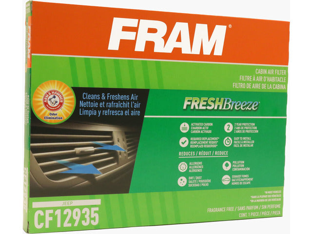FRAM Cabin Air Filter P/N:CF12935 Fits: Jeep Grand Cherokee 25-22, Jeep Grand Cherokee L 25-21 - Image 3