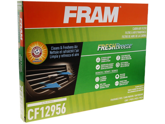 FRAM Cabin Air Filter P/N:CF12956 Fits: Alfa Romeo Giulia 25-17, Alfa Romeo Stelvio 25-18 - Image 3