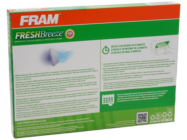 FRAM Cabin Air Filter P/N:CF12964 Fits: Lexus Gx550 25-24, Lexus Lx600 25-22, Lexus Lx700h 2025, Toyota Land Cruiser 25-24, Toyota Sequoia 25-23, Toyota Tacoma 25-24, Toyota Tundra 25-22 - Image 1