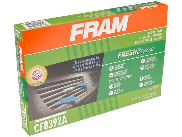 FRAM Cabin Air Filter P/N:CF8392A Fits: Buick Allure, Buick Century, Buick Lacrosse, Buick Regal, Chevrolet Impala, Chevrolet Impala Limited, Chevrolet Monte Carlo, Oldsmobile Intrigue, Pontiac Grand Prix - Image 3